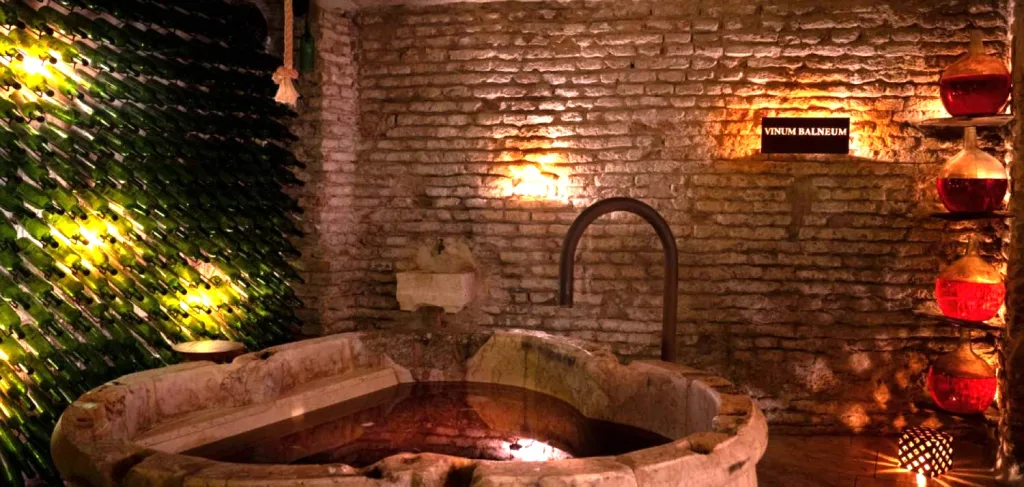 Aire Ancient Baths Seville wine tub